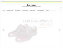 Tablet Screenshot of leerverven.nl